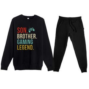 Gaming Gifts For Teenage Boy 8-12 Year Old Christmas Gamer Premium Crewneck Sweatsuit Set