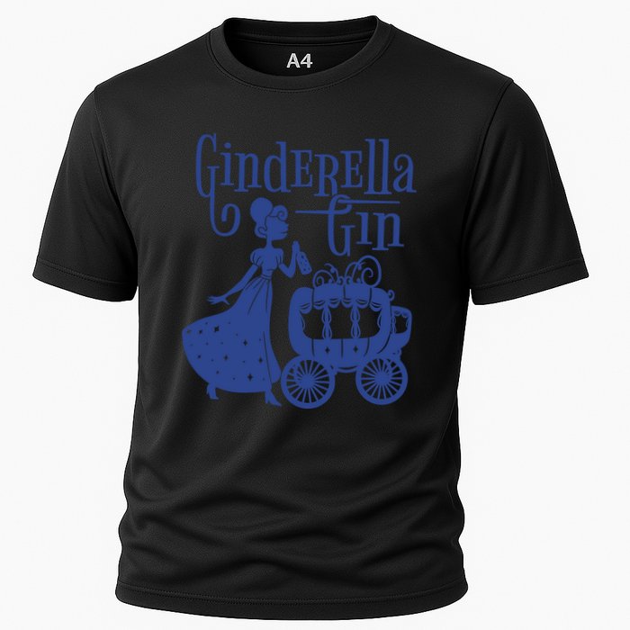 Ginderella Gin Funny Cooling Performance Crew T-Shirt