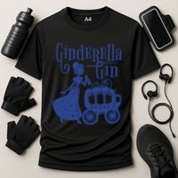 Ginderella Gin Funny Cooling Performance Crew T-Shirt