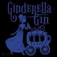 Ginderella Gin Funny Tall T-Shirt