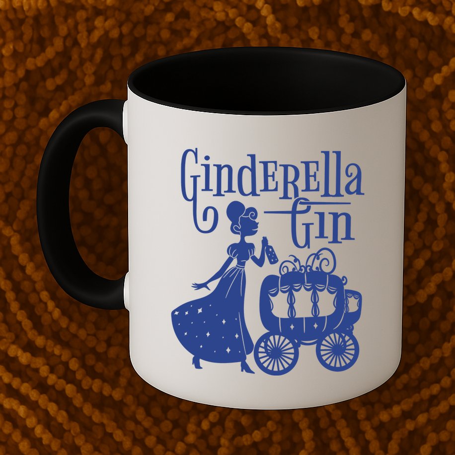 Ginderella Gin Funny Mug