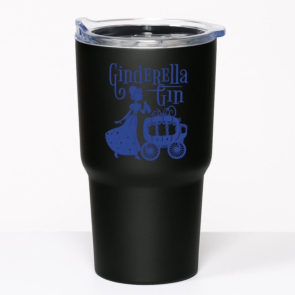 Ginderella Gin Funny Tumbler
