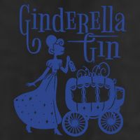 Ginderella Gin Funny Large Microfiber Waffle Golf Towel