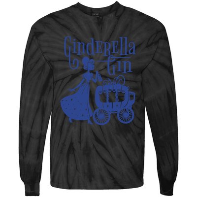 Ginderella Gin Funny Tie-Dye Long Sleeve Shirt