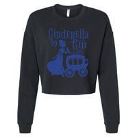 Ginderella Gin Funny Cropped Pullover Crew