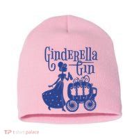 Ginderella Gin Funny Short Acrylic Beanie
