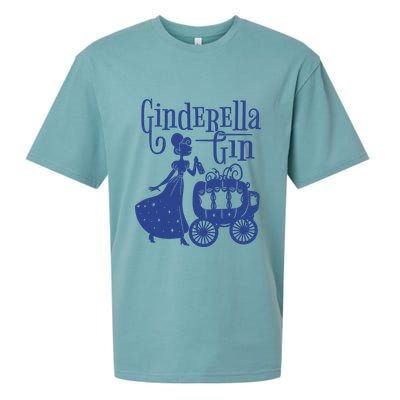 Ginderella Gin Funny Sueded Cloud Jersey T-Shirt