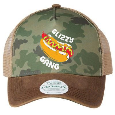 Glizzy Gang Funny Hot Dog Legacy Tie Dye Trucker Hat