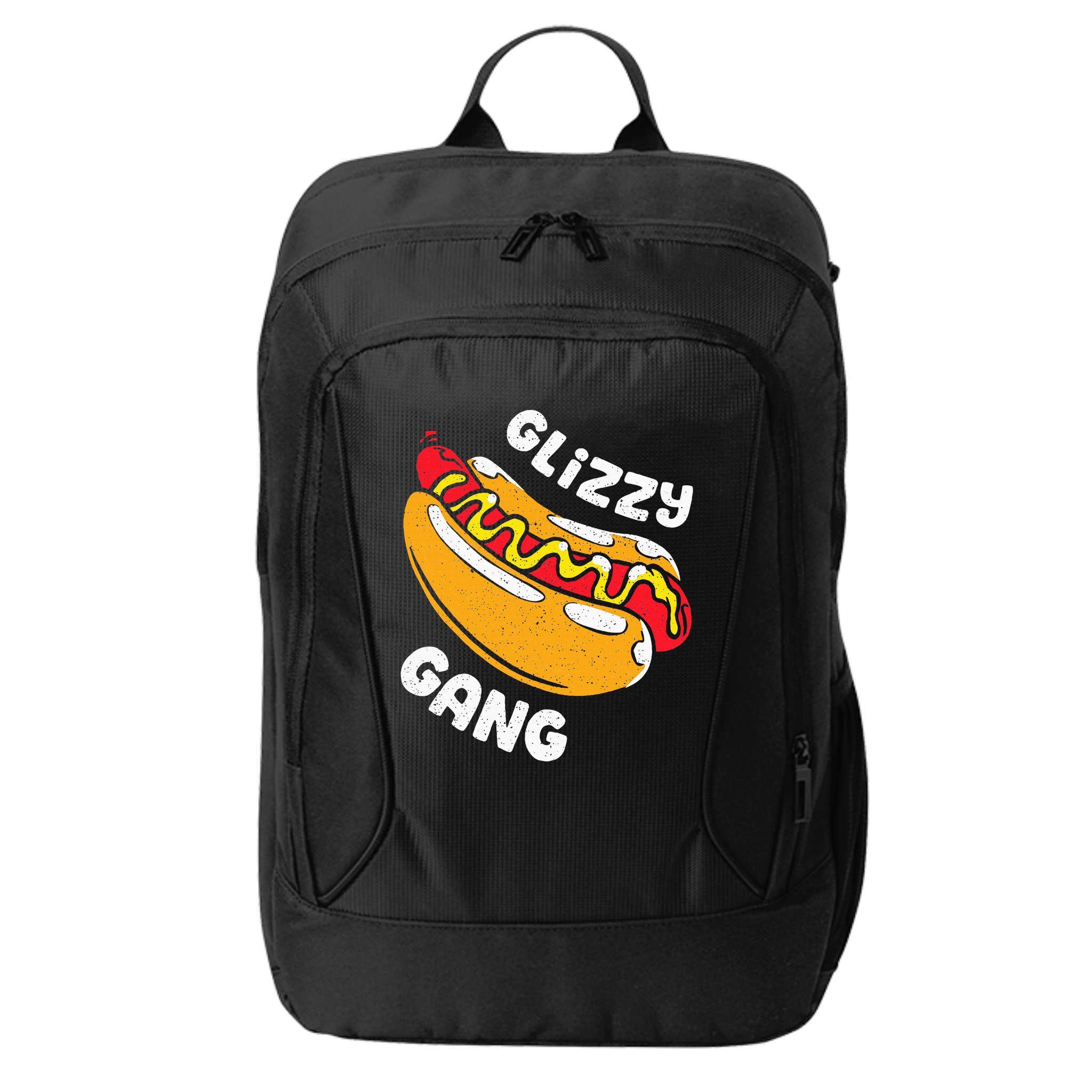 Glizzy Gang Funny Hot Dog City Backpack