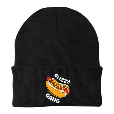 Glizzy Gang Funny Hot Dog Beanie