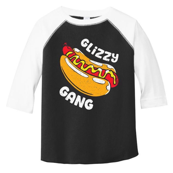 Glizzy Gang Funny Hot Dog Toddler Fine Jersey T-Shirt