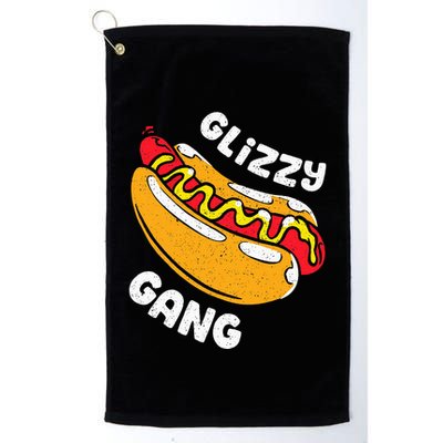 Glizzy Gang Funny Hot Dog Golf Towel
