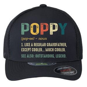 Grandpa Gifts For Poppy Fathers Day Birthday Flexfit Unipanel Trucker Cap