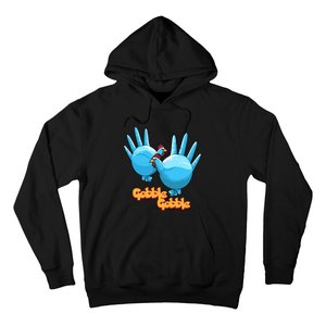 Gobble Gobble Funny Thanksgiving Turkey Hoodie