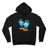 Gobble Gobble Funny Thanksgiving Turkey Hoodie