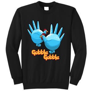 Gobble Gobble Funny Thanksgiving Turkey Sweatshirt