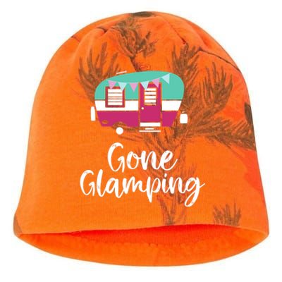 Gone Glamping Funny Glamper Queen Glamper Girl Glamping Kati - Camo Knit Beanie