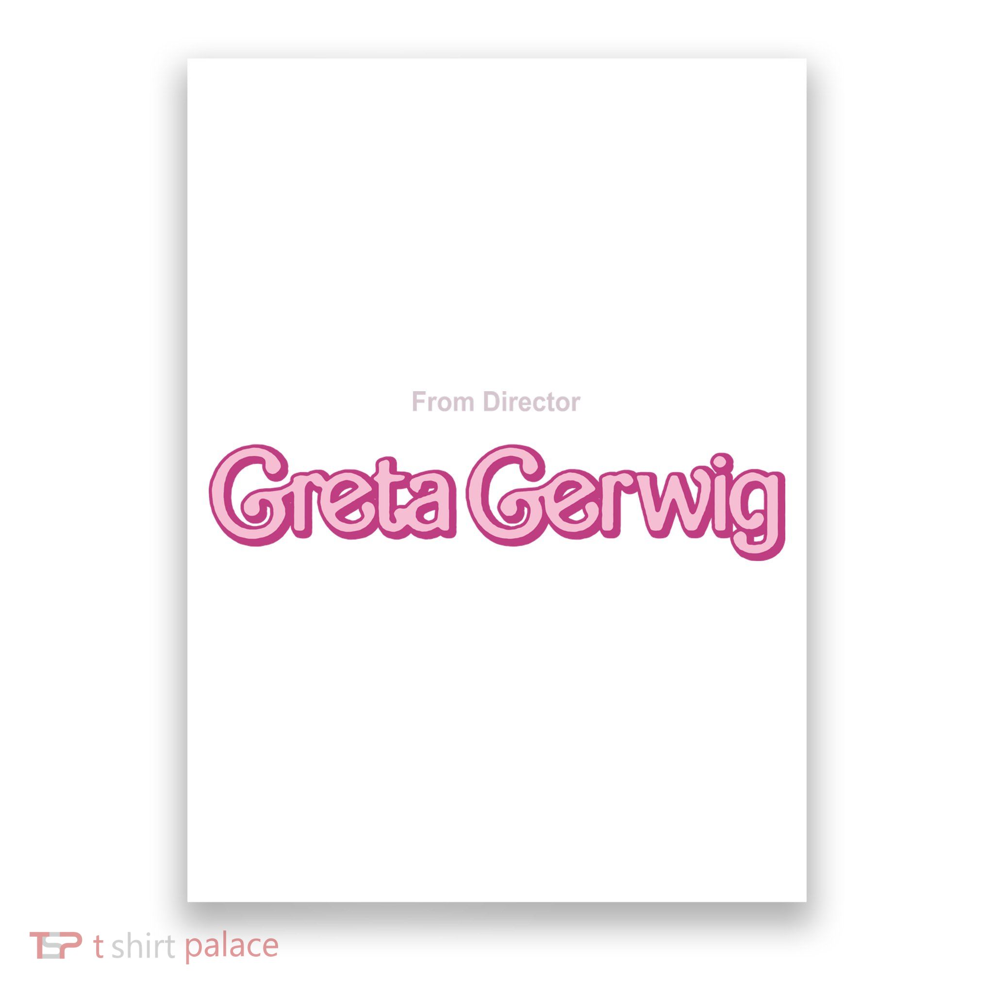 Greta Gerwig From Director Poster