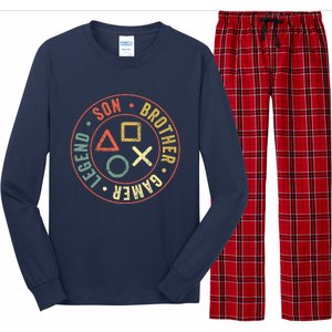 Gaming Gifts For Teenage Boy 8-16 Year Old Gamer Long Sleeve Pajama Set