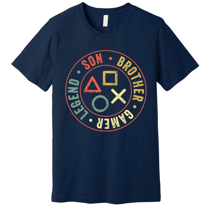 Gaming Gifts For Teenage Boy 8-16 Year Old Gamer Premium T-Shirt