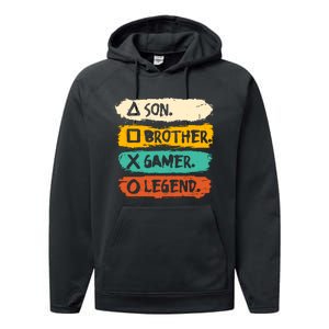 Gaming Gifts For Teenage Boy 816 Year Old Gamer Performance Fleece Hoodie