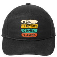 Gaming Gifts For Teenage Boy 816 Year Old Gamer 7-Panel Snapback Hat