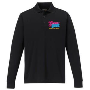 Gamer Geek Funny Game On 3Rd Grade Video Gamer Gift Performance Long Sleeve Polo