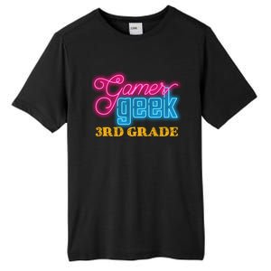 Gamer Geek Funny Game On 3Rd Grade Video Gamer Gift Tall Fusion ChromaSoft Performance T-Shirt