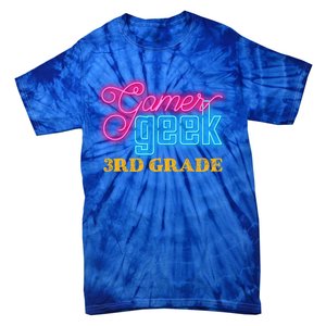 Gamer Geek Funny Game On 3Rd Grade Video Gamer Gift Tie-Dye T-Shirt