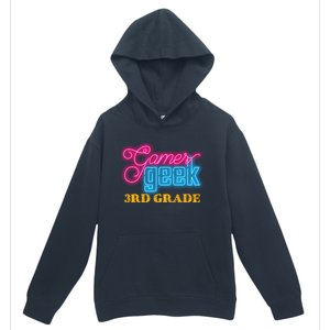 Gamer Geek Funny Game On 3Rd Grade Video Gamer Gift Urban Pullover Hoodie