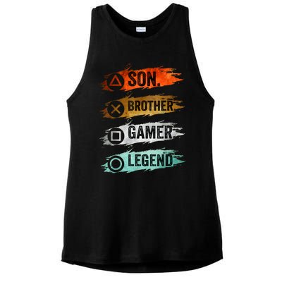 Gaming Gifts For Teenage Boy 816 Year Old Gamer Ladies PosiCharge Tri-Blend Wicking Tank