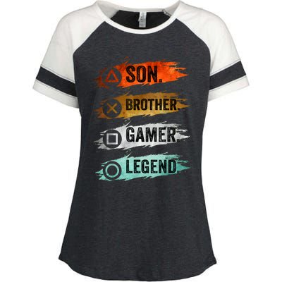 Gaming Gifts For Teenage Boy 816 Year Old Gamer Enza Ladies Jersey Colorblock Tee