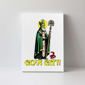 Gon Git Funny St Patricks Day Shamrock St Patty Party Irish Canvas