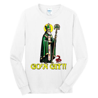 Gon Git Funny St Patricks Day Shamrock St Patty Party Irish Tall Long Sleeve T-Shirt