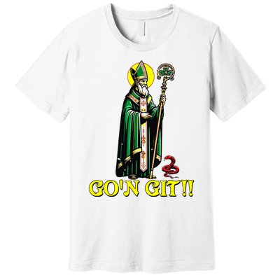 Gon Git Funny St Patricks Day Shamrock St Patty Party Irish Premium T-Shirt