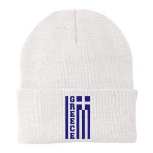 Greece Greek Flag Heart Knit Cap Winter Beanie