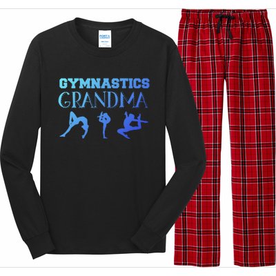 Gymnastics Grandma For Grandmothers Great Gift Long Sleeve Pajama Set