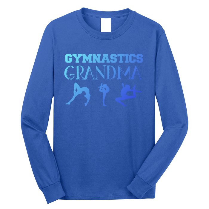 Gymnastics Grandma For Grandmothers Great Gift Long Sleeve Shirt