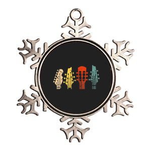 Guitar Gift For Women Music Band Guitarist Stuff Metallic Star Ornament