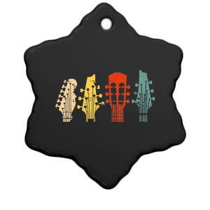 Guitar Gift For Women Music Band Guitarist Stuff Ceramic Star Ornament