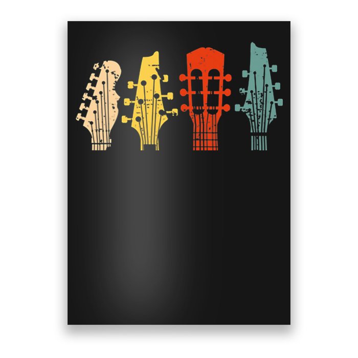 Guitar Gift For Women Music Band Guitarist Stuff Poster