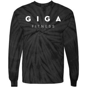 Gigachad Giga Fitness Tie-Dye Long Sleeve Shirt