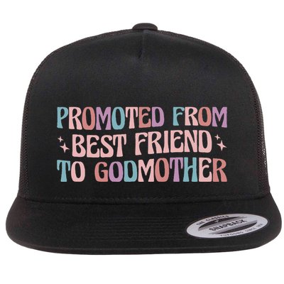 Godmother Gifts For Godparents On Baptism Day Promoted From Best Friend To Godmo Flatbill Hat