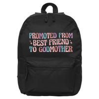 Godmother Gifts For Godparents On Baptism Day Promoted From Best Friend To Godmo 16 in Basic Backpack