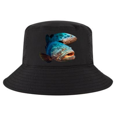 Goliath Grouper Fish Cool Comfort Performance Bucket Hat