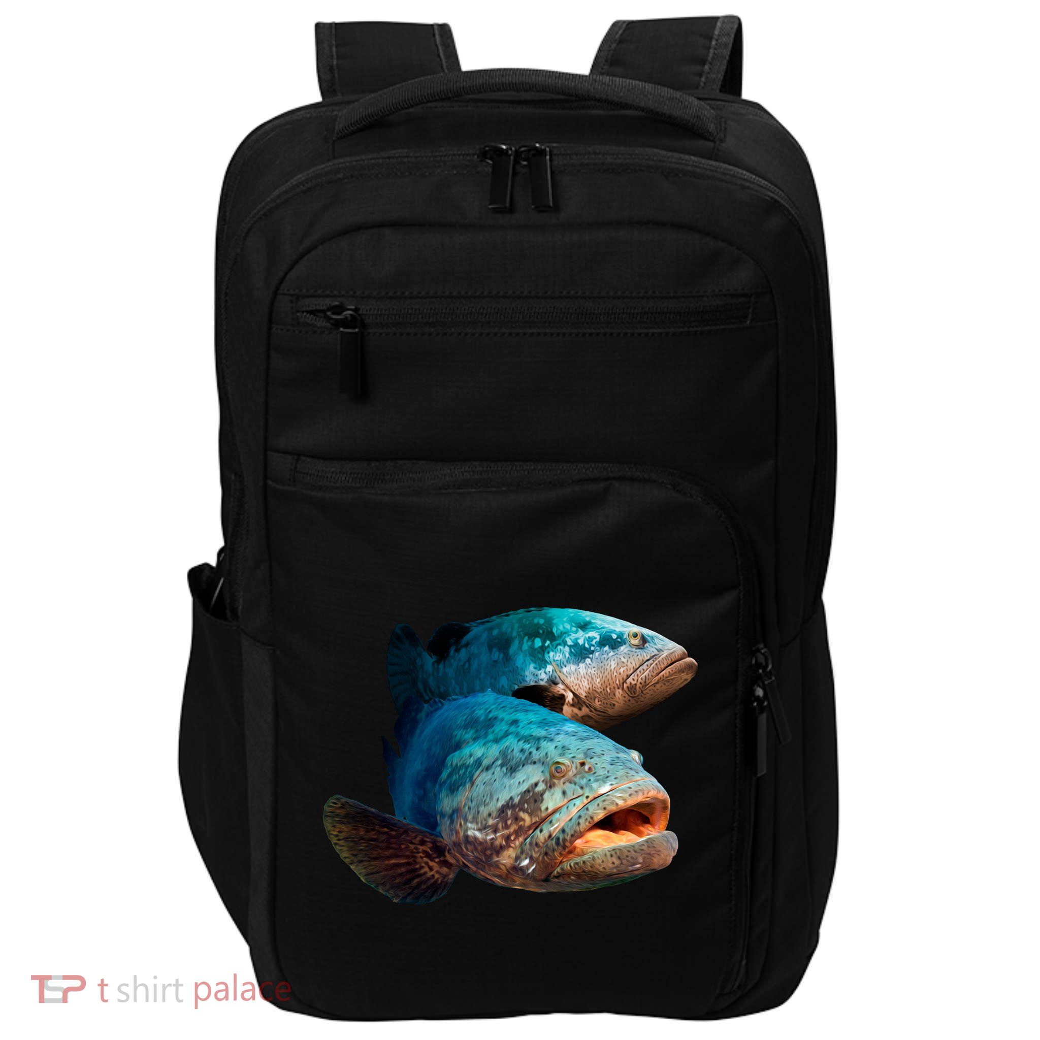 Goliath Grouper Fish Impact Tech Backpack