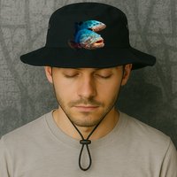 Goliath Grouper Fish Bucket Hat
