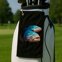 Goliath Grouper Fish Golf Towel
