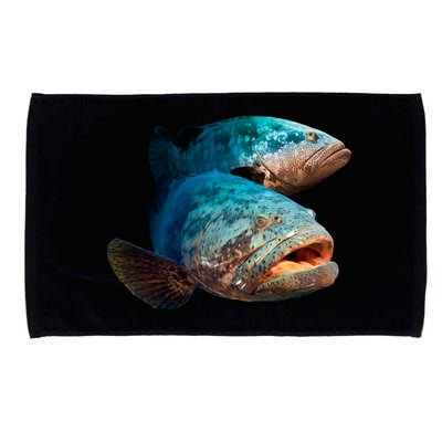 Goliath Grouper Fish Microfiber Hand Towel