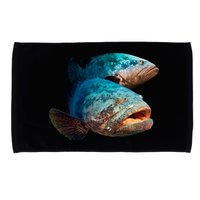 Goliath Grouper Fish Microfiber Hand Towel